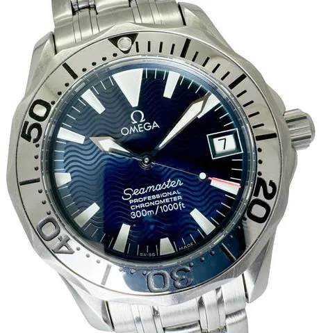 Omega Seamaster Diver 300M 2554.80 36mm Stainless steel Blue 2