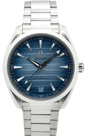 Omega Aqua Terra 150M 220.10.41.21.03.005 41mm Stainless steel Blue