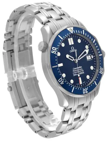 Omega Seamaster Diver 300M 25318000 41mm Stainless steel Blue 4