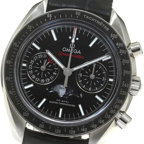 Omega Speedmaster Professional Moonwatch Moonphase 304.33.44.52.01.001 44mm Stainless steel Black