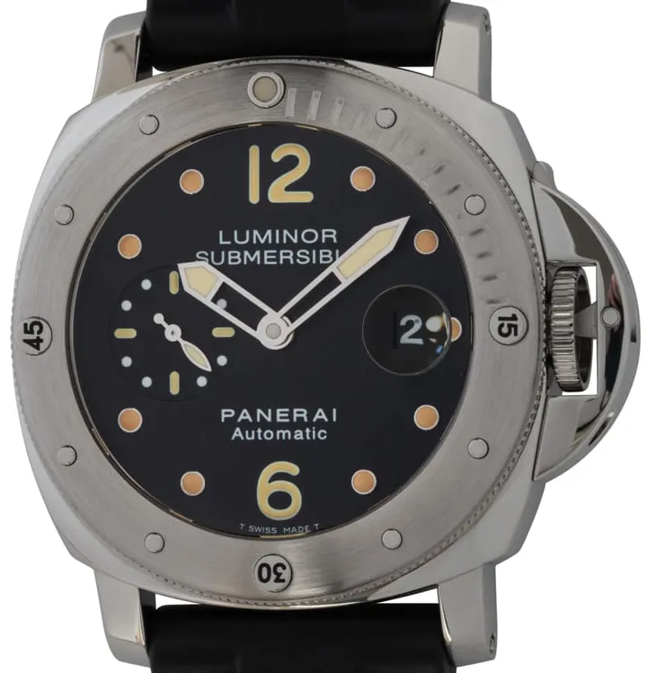 Panerai Submersible PAM 00024 44mm Stainless steel Black