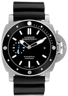 Panerai Luminor Submersible 1950 3 Day PAM 01389 Titanium Black