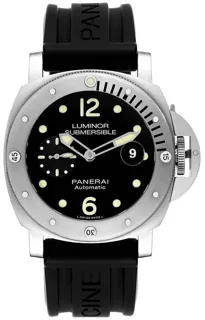 Panerai Submersible PAM01024 Stainless steel Black