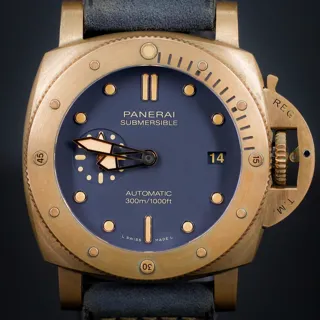 Panerai Luminor PAM01074 Bronze Blue