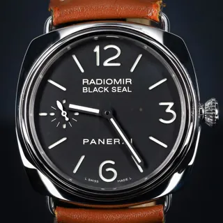 Panerai Radiomir Black Seal PAM 00183 Stainless steel Black