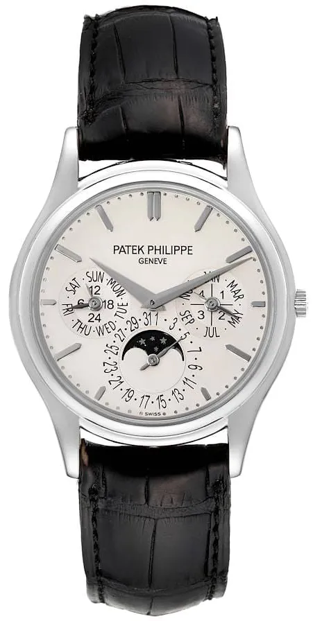 Patek Philippe Perpetual Calendar 5140G-001 37mm White gold Black