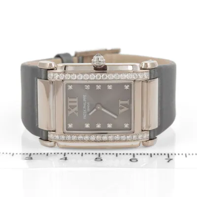 Patek Philippe Twenty~4 4920G-001 25mm White gold and Diamond Gray 4