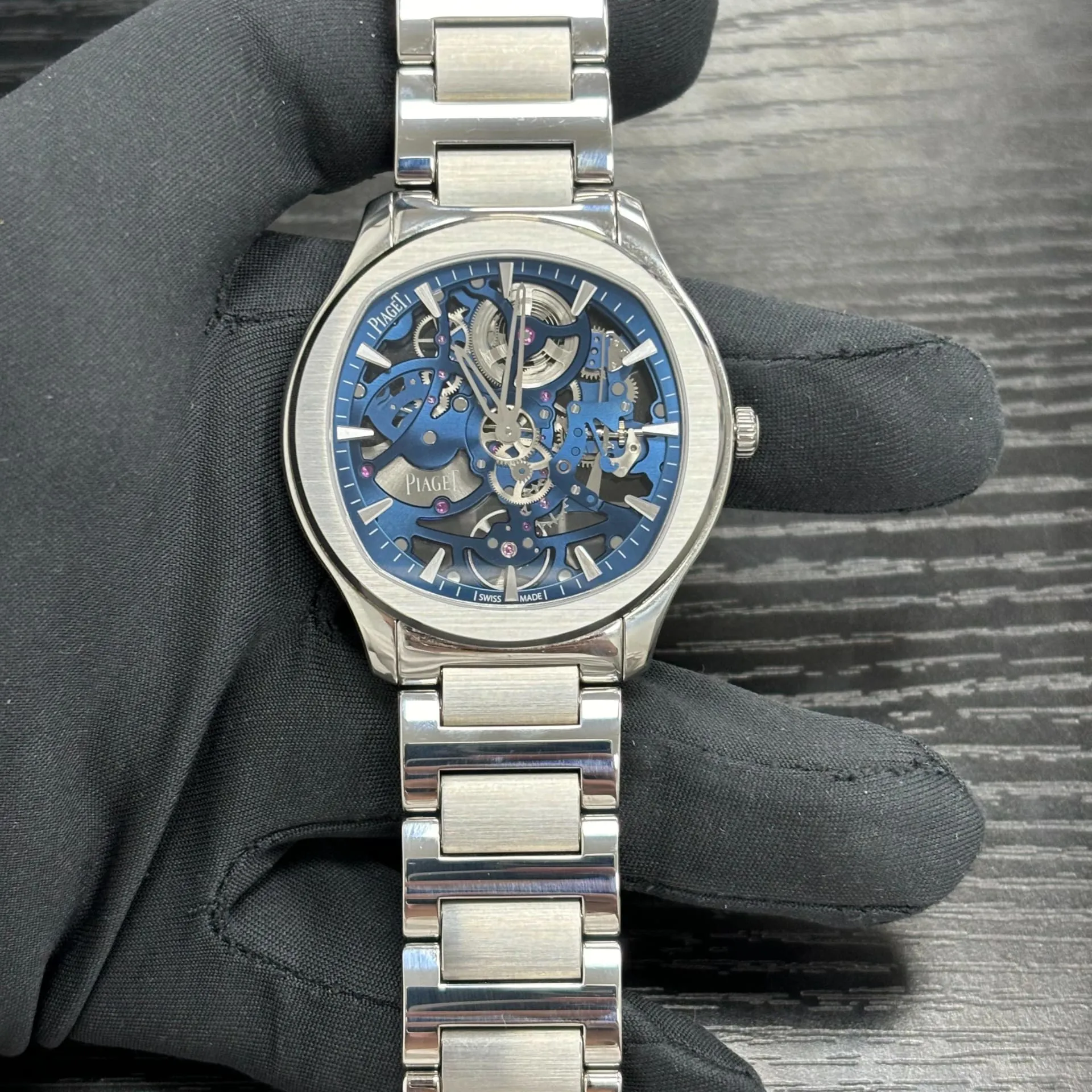 Piaget Polo G0A45004 Stainless steel Blue Japan | Dealer | EveryWatch