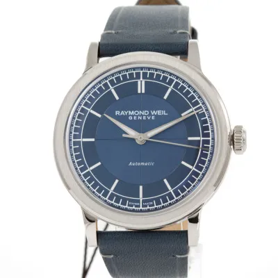 Raymond Weil Millesime 2925-STC-50001 39.5mm Stainless steel Blue