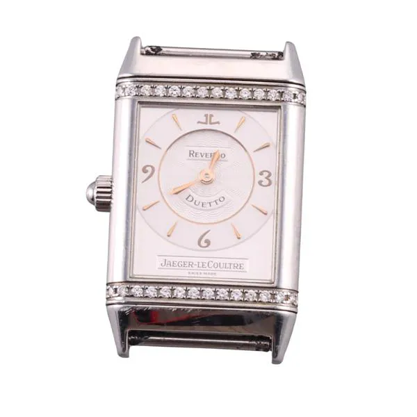 Jaeger-LeCoultre Reverso Duetto 256.8.75 23mm Stainless steel Silver 1