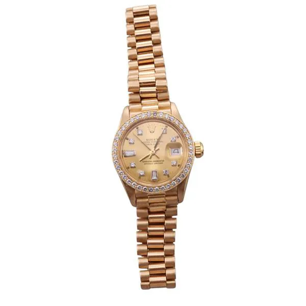 Rolex Datejust 6917 26mm Yellow gold and diamond-set