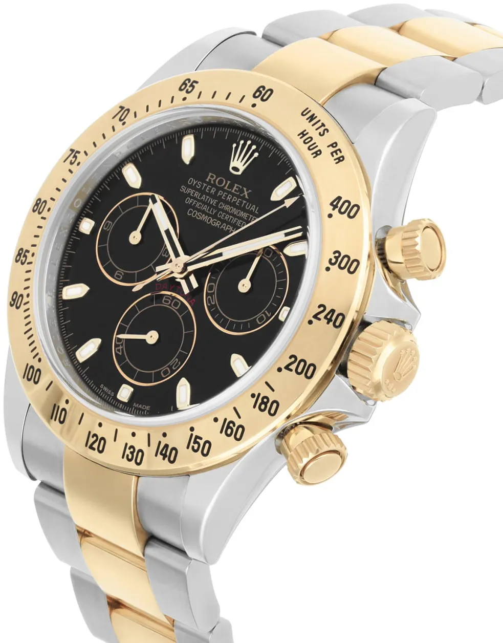 Rolex Daytona 116523-0039 40mm Yellow gold Black 1