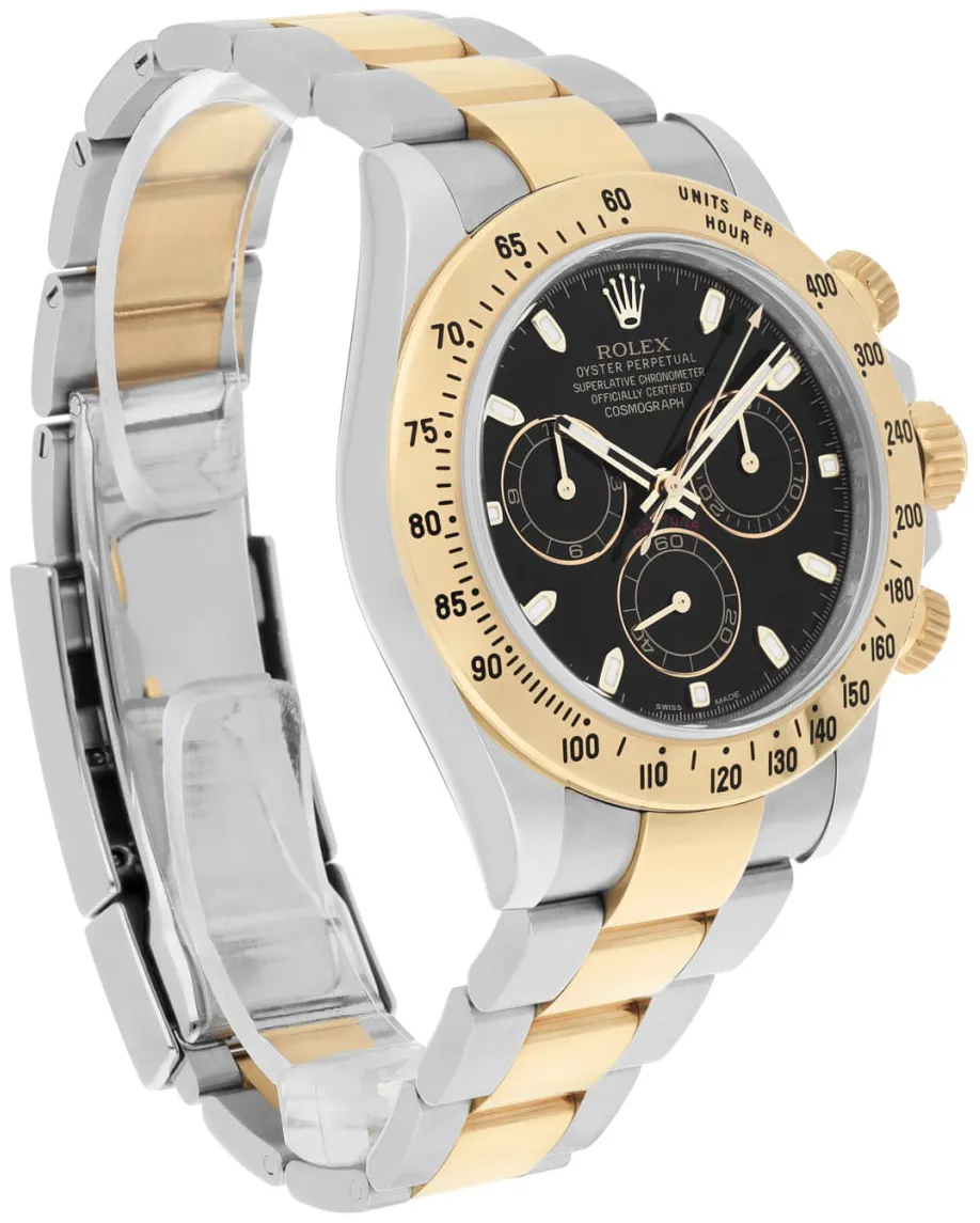 Rolex Daytona 116523-0039 40mm Yellow gold Black 5