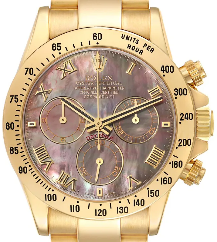 Rolex Daytona 116528 40mm Yellow gold • 1