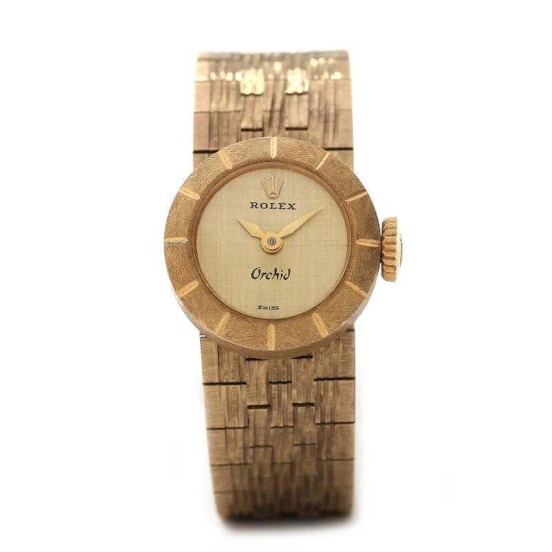 Rolex Orchid 17mm Yellow gold