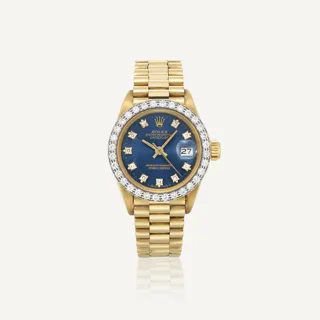 Rolex Datejust 6917 Yellow gold and Diamond Blue