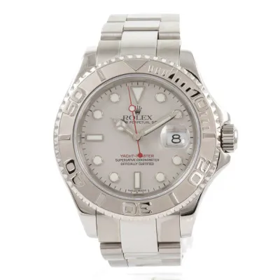 Rolex Yacht-Master 16622 40mm Platinum and Stainless steel Silver