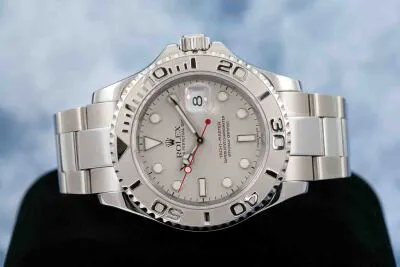 Rolex Yacht-Master 16622 40mm Platinum and Stainless steel Silver 8