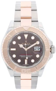 Rolex Yacht-Master 116621-0001 Rose gold and Stainless steel Brown