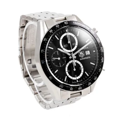 TAG Heuer Carrera CV2010 41mm Stainless steel Black 6