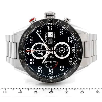 TAG Heuer Carrera CAR2A10-0 43mm Ceramic and Stainless steel Black 2