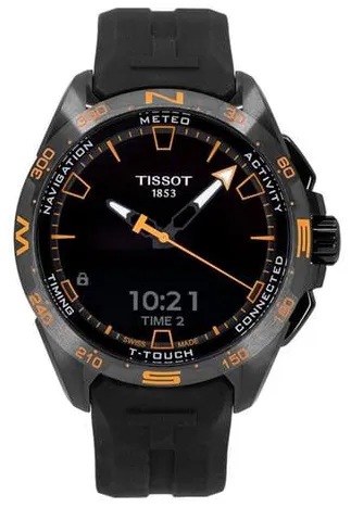 Tissot Touch T121.420.47.051.04 47.5mm Titanium and Black PVD Black