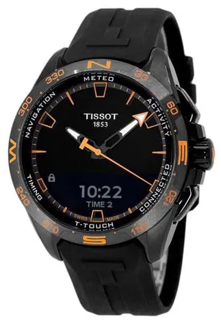 Tissot Touch T121.420.47.051.04 47.5mm Titanium and Black PVD Black 1