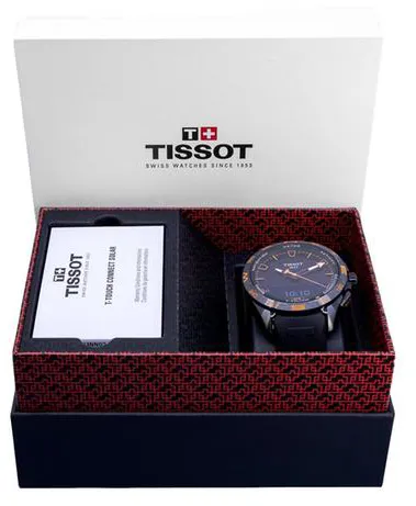 Tissot Touch T121.420.47.051.04 47.5mm Titanium and Black PVD Black 4