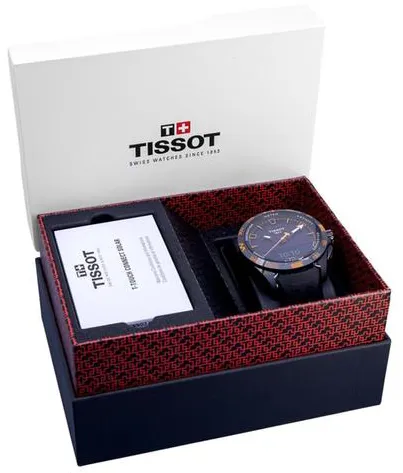 Tissot Touch T121.420.47.051.04 47.5mm Titanium and Black PVD Black 5