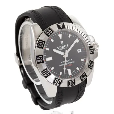 Tudor Hydronaut 20040 41mm Stainless steel Black 4