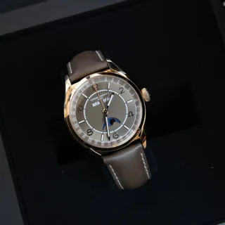 Vacheron Constantin Fiftysix 4000E/000R-B065 Rose gold Brown