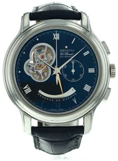 Zenith El Primero Chronomaster 03.1260.4021/21.C505 Stainless steel Blue