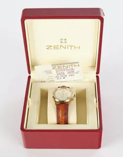 Zenith Prime 20.0010.420 Stainless steel and Gold-plated White