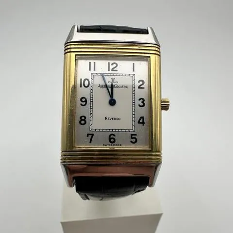 Jaeger-LeCoultre Reverso Classique 250.5.08 23mm Yellow gold and stainless steel White