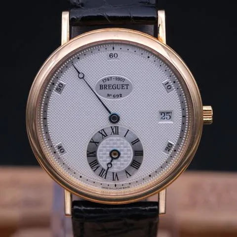 Breguet Classique 1747 36mm Yellow gold Silver