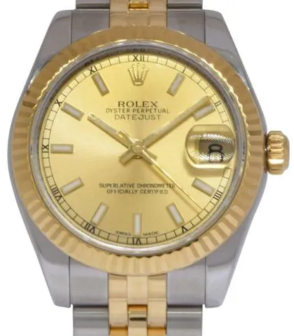 Rolex Datejust 31 178273 31mm Stainless steel Champagne