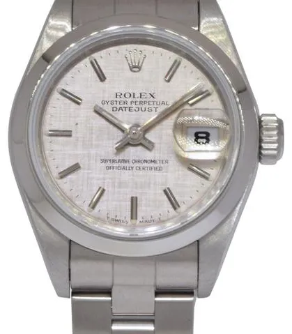Rolex Oyster Perpetual Lady Date 69160 26mm Stainless steel Gray