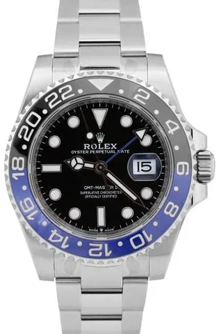 Rolex GMT-Master II 126710 40mm Stainless steel Black