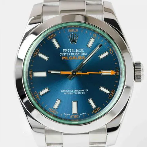 Rolex Oyster Perpetual 26 176210 40mm Stainless steel Blue 4