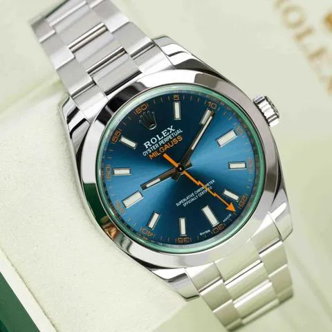 Rolex Oyster Perpetual 26 176210 40mm Stainless steel Blue 11