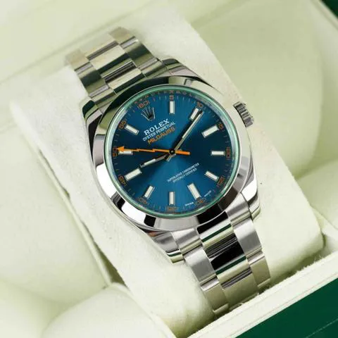 Rolex Oyster Perpetual 26 176210 40mm Stainless steel Blue 13