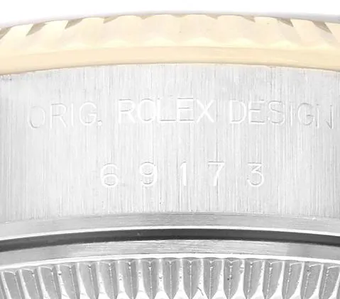 Rolex Datejust 69173G 26mm Stainless steel Champagne 4