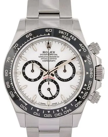 Rolex Daytona 126500LN 40mm Stainless steel White