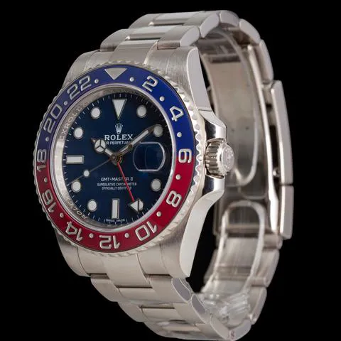 Rolex GMT-Master II 116719BLRO 40mm White gold Blue 1