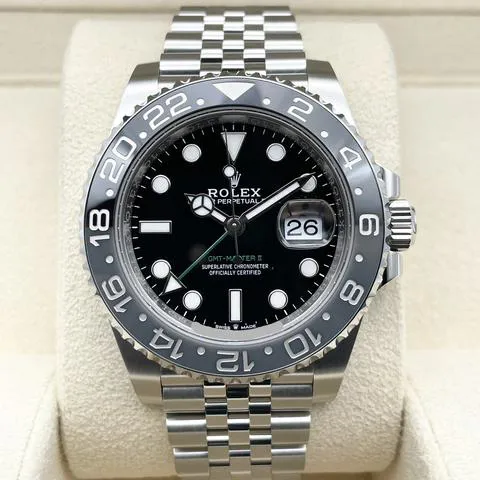 Rolex GMT-Master II 126710GRNR 40mm Stainless steel Black