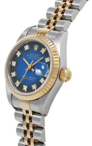 Rolex Datejust 69173G 26mm Stainless steel Blue 1