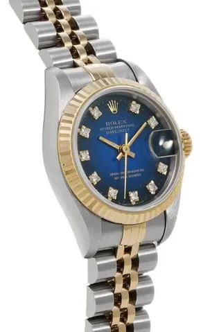 Rolex Datejust 69173G 26mm Stainless steel Blue 2