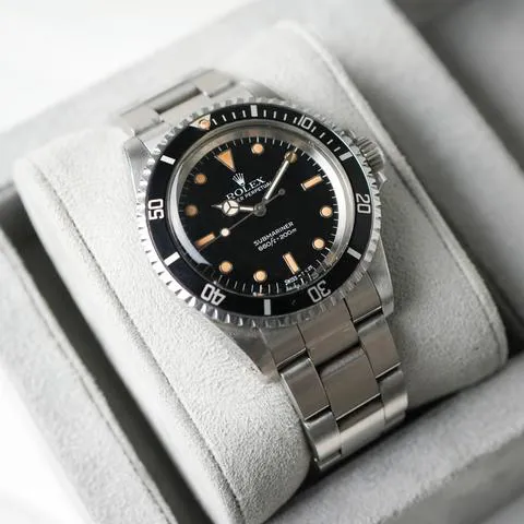 Rolex Submariner (No Date) 5513 40mm Stainless steel Black