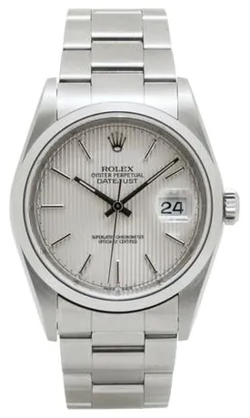 Rolex Datejust 36 16200 36mm Stainless steel Silver