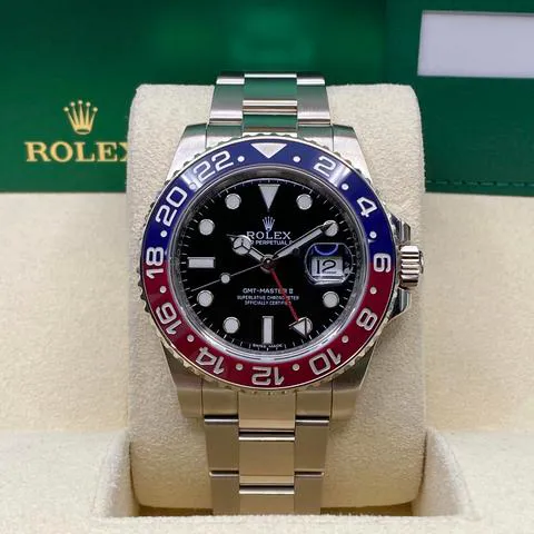 Rolex GMT-Master II 116719BLRO 40mm White gold Black 1